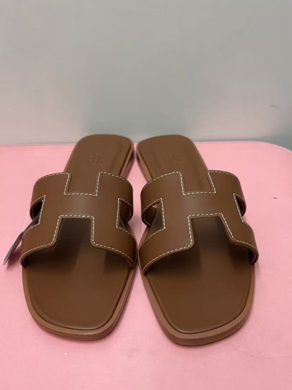 Hermes Brown Sandals